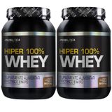 Kit 2X Hiper 100% Whey - 900g Cookies & Cream - Probiotica