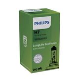 Lâmpada Halógena Farol H7 Longlife Ecovision Philips 12v 55w