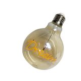 Lampada Led Dream Vintage Mensagem 4w Branco Quente
