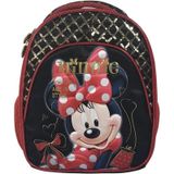 Lancheira Escolar Infantil Minnie 9384 Preto
