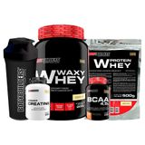 Kit Waxy Whey 900g+ Whey Protein 500g
