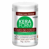 Skafe Keraform Óleo De Coco Creme Para Pentear 1kg