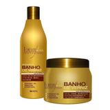 Forever Liss Kit Banho De Verniz Shampoo 500ml +máscara 250g