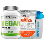 Kit Vegan Protein 500g+ Waxy Maize 800g