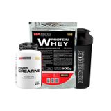 Kit Whey Protein 500g+ Power Creatina 300g