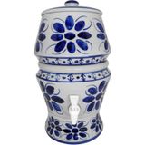 Filtro de Porcelana para Água, 8 Litros, Pintado à Mão