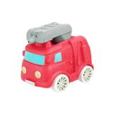 Brinquedo Carrinho Bombeiro Vinil Bebê Pompier Roma - 0161