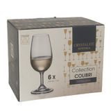 Jogo 6 Taças Degustação Iso Cristal Gastro 210ml Bohemia