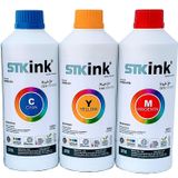 3 Litro Tinta Stk L6171 Refil T504 P/ Impressora Epson 504 Ecotank