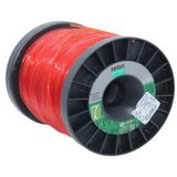 Rolo Fio Nylon Para Roçadeira Linha Cortar Grama 2,4mm 194m