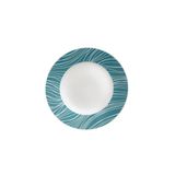 Prato Raso Tramontina Clarice Em Porcelana Decorada 25 Cm Tramontina