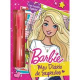 Barbie - Meu diário de segredos - Com caneta especial