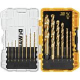 Dewalt Dw1341 14-piece Titanium Speed Tip Drill Bit Set