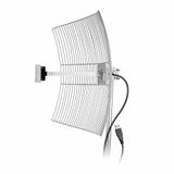 Antena Usb Parabolica Aquario Usb-2510 Com 2.4 Ghz 25 Dbi