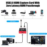 Mirabox Usb3.0 4k Hdmi Placa De Captura De Vídeo, 1080p 60fps Hd Game Capture Device Cam Link Com Hdmi Passthrough Work Com Xbox Ps5 Ps4 Switch Dslr