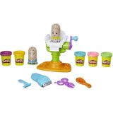 Brinquedo De Barbearia Play-doh E2930 Buzz 'n Cut Fuzzy Pumper, 5 Cores Não Tóxicas