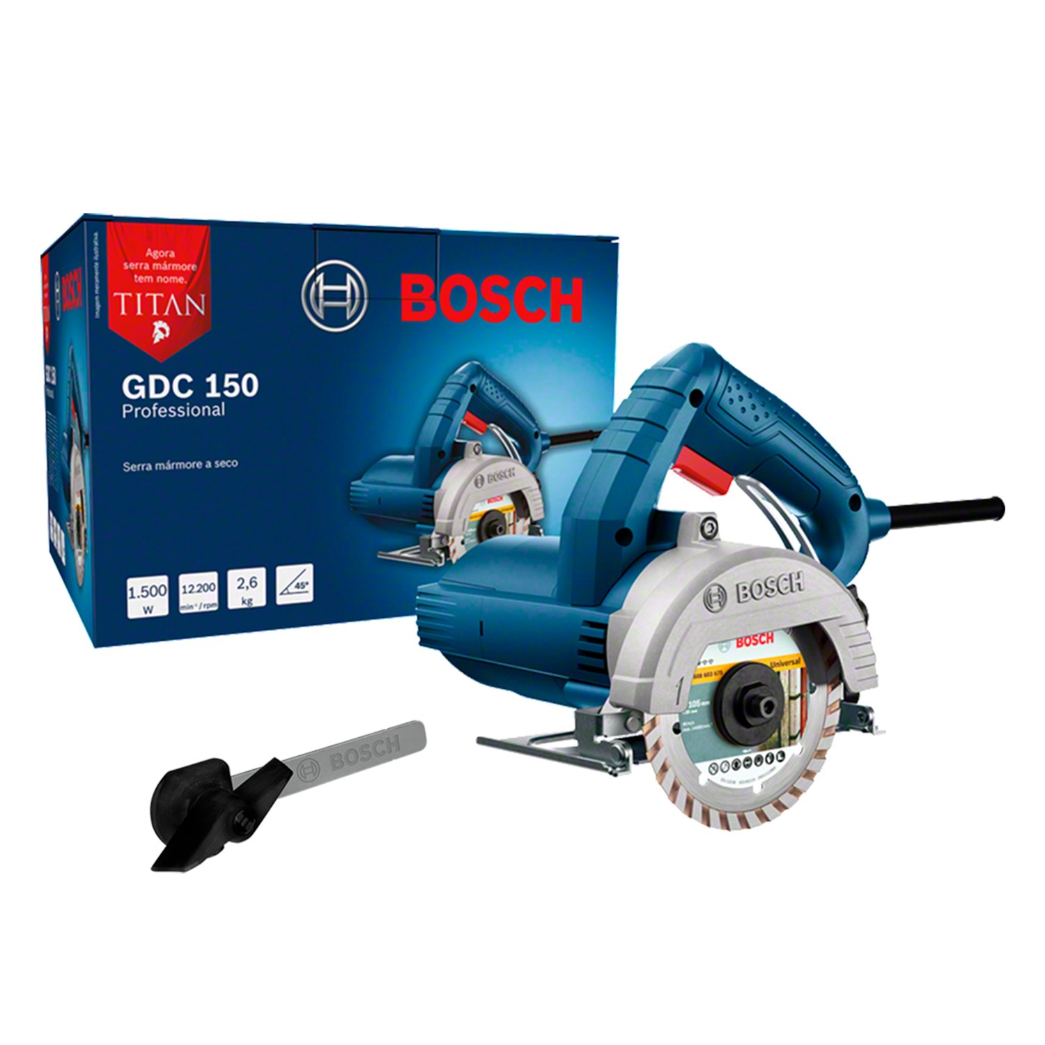 Serra Mármore Bosch A Seco Gdc 150 Titan 1500w 220v - 06015486e0