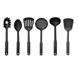 Conjunto Kit Utensílios De Cozinha Em Nylon Jogo De 6 Peças