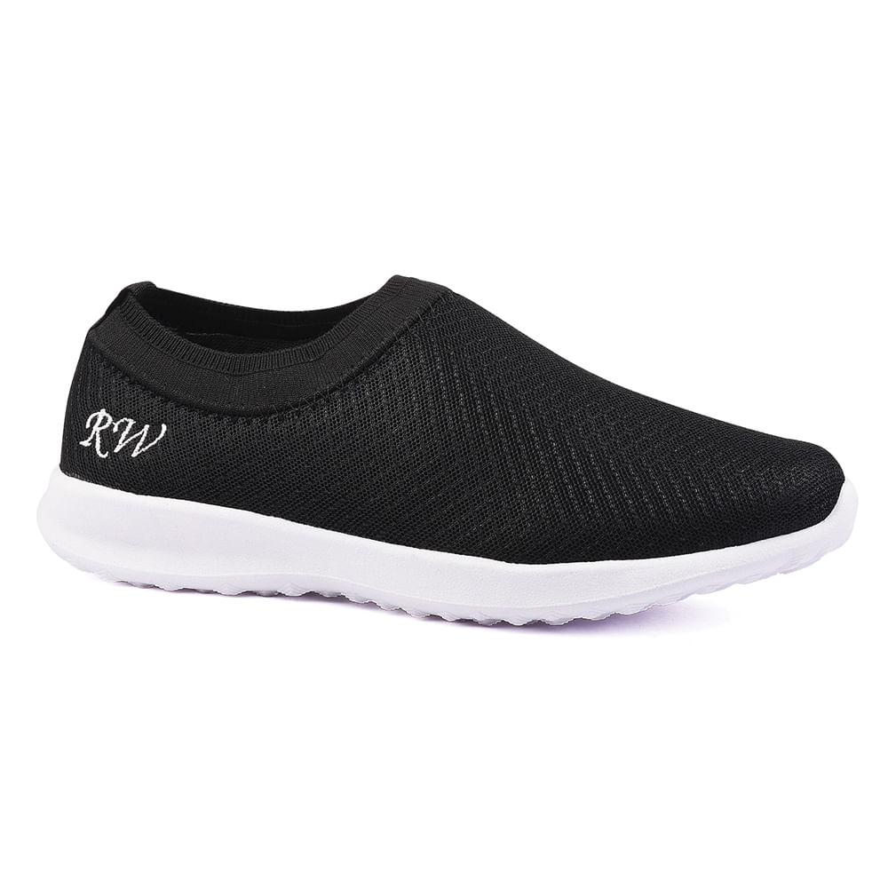 Tênis Meia Sem Cadarço Leve Macio Slip On Runway Feminino