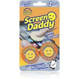 Esfregar A Tela Do Papai Limpeza Microfibra Almofadas De Pano - Screen Daddy- Screen Cleaning Pads For Phone, Computer Screen, Eye Glasses, Lenses, S