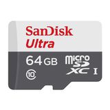 Cartao de Memoria Sandisk SDSQUNS-064G-GN3MA 64Gb Classe 10 Ultra