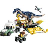 Lego Lego Jurassic World - Missões De Dinossauros: Caminhão De Transporte De Alossauro