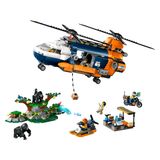 Lego Lego City - Helicóptero Jungle Explorer No Acampamento Base