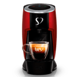 Cafeteira Espresso Touch Vermelha Automática - Tres 3 Corações