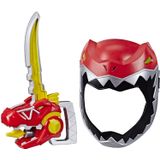 Power Rangers Playskool Heroes Zord Saber, Red Ranger Roleplay Mask With Sword Accessory, Dino Charge Inspired Toy For Kids Ages 3 And Up