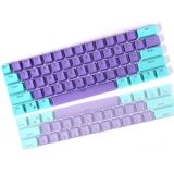 Cjxsp Pbt 61 Keycaps 60%, Keycaps De Jogos De Perfil Oem Cherry Mx Rgb Retroiluminado Keycap Set Para 60% Teclado Mecânico Anne Pro 2/poker/rk61/gk61