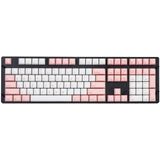 Qisan Pbt Keycaps 108 Key Cherry Profile Keycap Set Dye-subbed Para 61/87/104/108 Mx Switches Mechanical Gaming Keyboard (rosa)