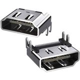 Ziyuetek 2pcs Hdmi Port Socket Interface Connector Substituição Para Sony Playstation 4 Ps4 (nota:não Fit Para Ps4 Slim/pro)