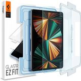 Protetor De Tela De Vidro Temperado Spigen [glas.tr Ez Fit] Projetado Para Ipad Pro De 12,9 Polegadas (2021/2020/2018)