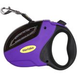 Heavy Duty Retrátil Coleira De Cão Por Hertzko - Ótimo Para Cães Pequenos, Médios E Grandes Até 110 Lbs - Fita De Nylon Forte Estende-se 16 Pés