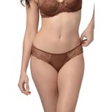 Calcinha Calça Baixa Cognac DeMillus 54201 Bronze Tamanho:PE