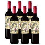 Kit 06 Unidades Vinho Julia Florista Tinto 750ml