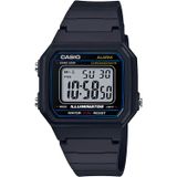 Casio Men's 'classic' Quartz Resin Casual Watch, Cor:preto (modelo: W-217h-1avcf)