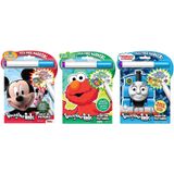 Pacote De 3 Imagine Ink Magic Pictures Activity Books - Mickey Mouse Clubhouse, Vila Sésamo E Thomas & Friends