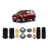 Kit Coxim Dianteiro + Batente Traseiro Palio 2012 2013 2014