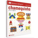 Papel Sulfite A4 120g 210x297 Com 50 Folhas Chamequinh