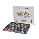 Tinta Aquarela Misci Artools Com 24 Cores 6ml