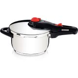Panela de Pressão Tramontina Fogão Indução 4,5L Inox Solar