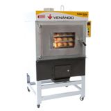 Forno Turbo a Lenha 5 Esteiras Venâncio Inox Monofásico FCLT5 110V