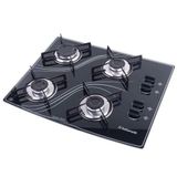 Cooktop Lines 4 Bocas Safanelli Preto Bivolt