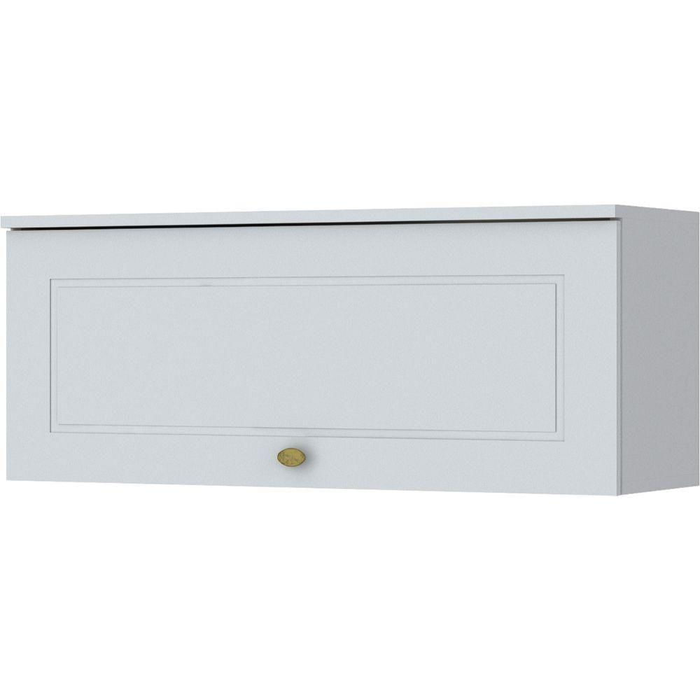 Armário Aéreo 01 Porta Basculante 800mm Americana Henn Branco Hp