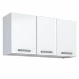 Armário Aéreo Aço Eros Flat 1,20 Branco 89661 Cozimax