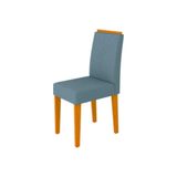 4 Cadeiras Para Sala De Jantar Amanda Ype Wd26 Azul Claro