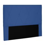 Cabeceira Cama Box Casal Queen 160cm Aquilla Suede Azul Marinho Cor Azul