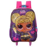 Mochila Infantil Rodinhas Lol Surprise Fashion Feminina