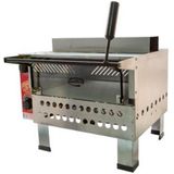 Forno Pizza Industrial A Gás Pedra Reflatária 44x49 Com Infravermelho